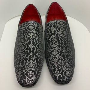 Henry Ferrera collection men’s silver tone slip on